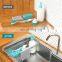 Over The Kitchen Sink Caddy Sponge Holder Organizer Drying Rack Expandable for Sponge Brush Soap Dish Cloth Rag
