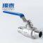 Stainless steel 2PC Ball Valve Male Thread End