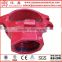 UL FM CE approval ductile iron grooved pipe fittings and couplings threaded/grooved mechanical cross/tee grooved threaded outlet