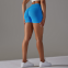 YYBD-0032,factory seamless breathable solid color peach hip yoga shorts running women fitness short pants