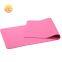 Fitness Yoga Matt Recyclable Black TPE Yoga Mat can  be customized