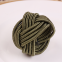 Factory Cheap Wholesale Handmade Wedding Champagne Gold Colored Woven Napkin Ring