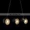 American kitchen dining decorative rectangle chandelier Luxury Restaurant bar Large Linear led copper Chandelier