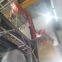 stationary pedestal boom breaker system