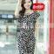 Show thin printed chiffon jumpsuits summer clothes pants female leisure trousers