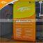 Aluminium material double sided frameless advertising