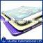 Purple Colour Rotating Tablet Case With 3 Hole