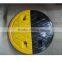Reflective Traffic Calming Rubber Bumps