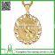 18k gold necklace designs beautiful dubai gold jewelry pendant with palm model