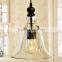 vintage industrial lamp Bell featured 110V rustic style pendant lamp