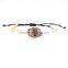 18K plated stainless steel fashion beads man bracelet