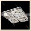 Hotel project fancy crystal ceiling lamp flush mount, led flush mount chandelier lighting factory price