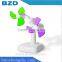 Universal Double Blade Engine Revolutionary Electric USB Mini Table Fan Motor