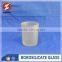 heat resistant frosted glass candleholder
