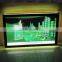 Crystal led light advertising lightbox display for postere and decoration