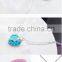 2016 Arrival Fashionable Fashion Simple Cheap Artificial clear simple crystal heart of the ocean necklace N0178