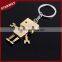 Hot selling cool promotional metal Robot Keychain/