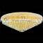 JANSOUL Golden crystal low ceiling chandelier                        
                                                Quality Choice