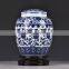 Blue and White Coffee Sugar Tea Jars Made in Jingdezhen