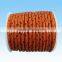 Plastic spool diamond braided pp twine