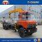 China hot sale SQ10SA3 swing boom manual hydraulic crane for sale with winch cable