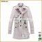 China Manufacturer Cheap Winter Men Button Breasted Long Coat Wholesale