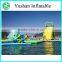 Funny Water games inflatable float slide manufacturers