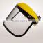 2016 half helmet with face shield CE standard PP headgear & wire mesh safety face shield PVC and PC face visor for helmet