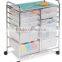 2015 New 12 Drawers Chrome Studio Organizer Cart