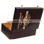factory wholesale wine bottle gift box,Custom wooden wine box,high quality wine box wood