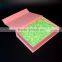 2016 pink magnetic cosmetic paper packing box with shred paper