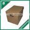 USED CARDBOARD STORAGE BOX FOLDABLE DEEDBOX WITH LID ONE PIECE PACKING BOX FOR ARCHIVES SHIPPING
