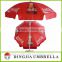 40inch standard size foldable manual open sturdy beach umbrella