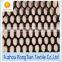 Comfortable polyester white warp knitted 100g binoculus mesh fabric for mattress