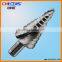 the newest HSS step drill with spiral flute (imperial size) from CHTOOLS