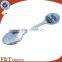 custom funny engraved metal silver cast iron spoon with printed logo