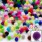 100-Piece X 1/2" Hot Assorted Colors Pom Poms
