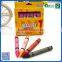 8 colors non-toxic watercolor crayons with OEM logo