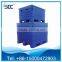 Chilly fish boxes, fish cooler storage boxes 1000ltr by rotomolding design