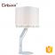 Simple modern decorative indoor lighting fabric light bedroom table lamp, guzhen lighting factory dunbo