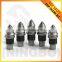 Foundation auger drilling round shank cutter bits