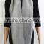 Light Grey Double Sided Wool Scarf