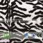 Damask flock velvet wallcovering
