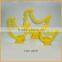 new design ceramic duck yellow duck ornament