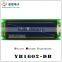 transparent lcd display 1602 16*2 yellow green /gray/blue color