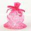 top sale colored organza jewelry bag with drawstring