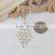 2015 Wholesale 925 solid silver snake chain statement necklace