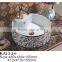Round sanitary ceramic dinning room wash basin                        
                                                                                Supplier's Choice