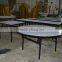 Half Round Folding Dinning Table for Restaurant