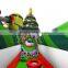 2016 Christmas train bouncer inflatable bouncer outdoor playground for kids